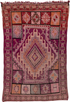 Vintage Moroccan Area Rug (5' x 8')